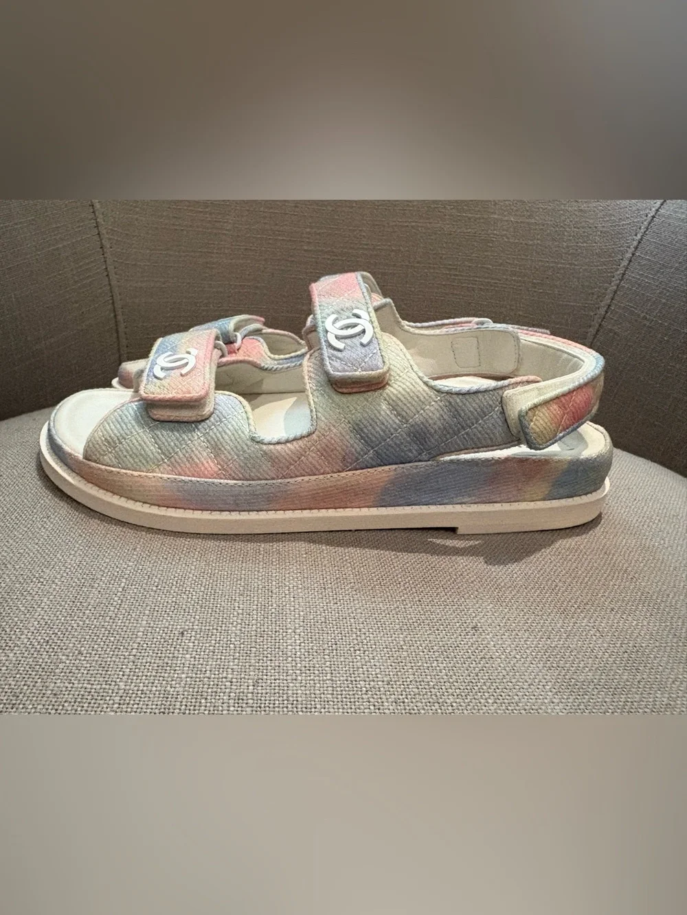 CHANEL Rainbow Dad Sandals